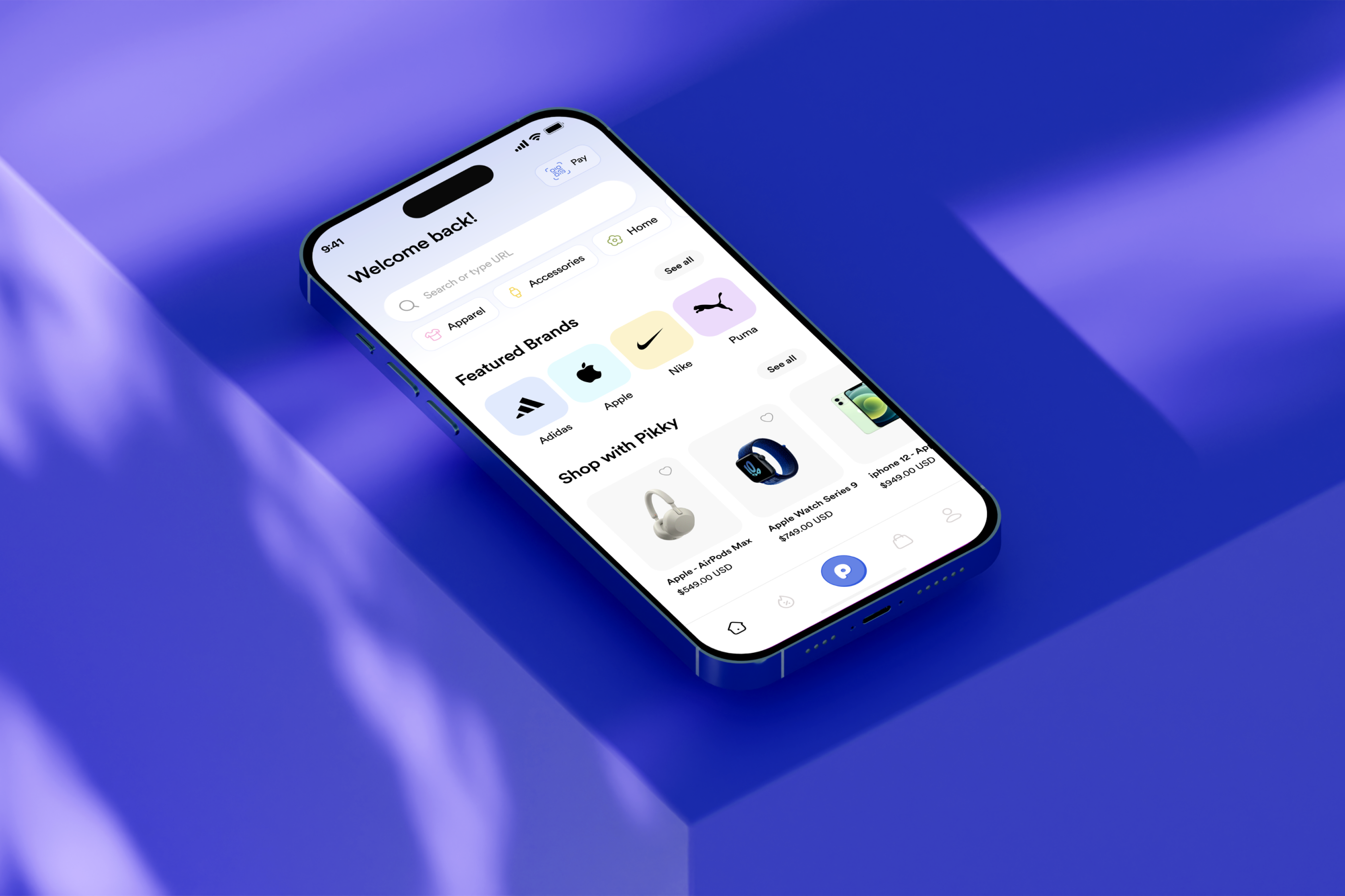 Pikky – Buy Now, Pay Later | FinTech Platform 3d animation banking bnpl branding buy now pay latter design fashion app finance fintech logo resimpl shopping showreel typography uiux
