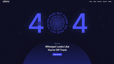Framer 404 Design challenge 404 404challange 404errorchallange 404page clean creativedesign designchallange error framer ui webpage wedesign