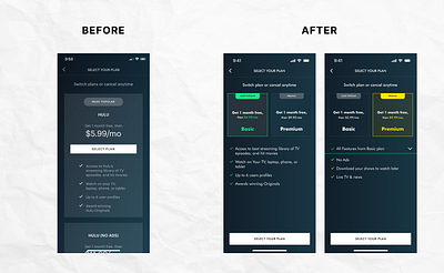 Pricing Redesign redesign ui