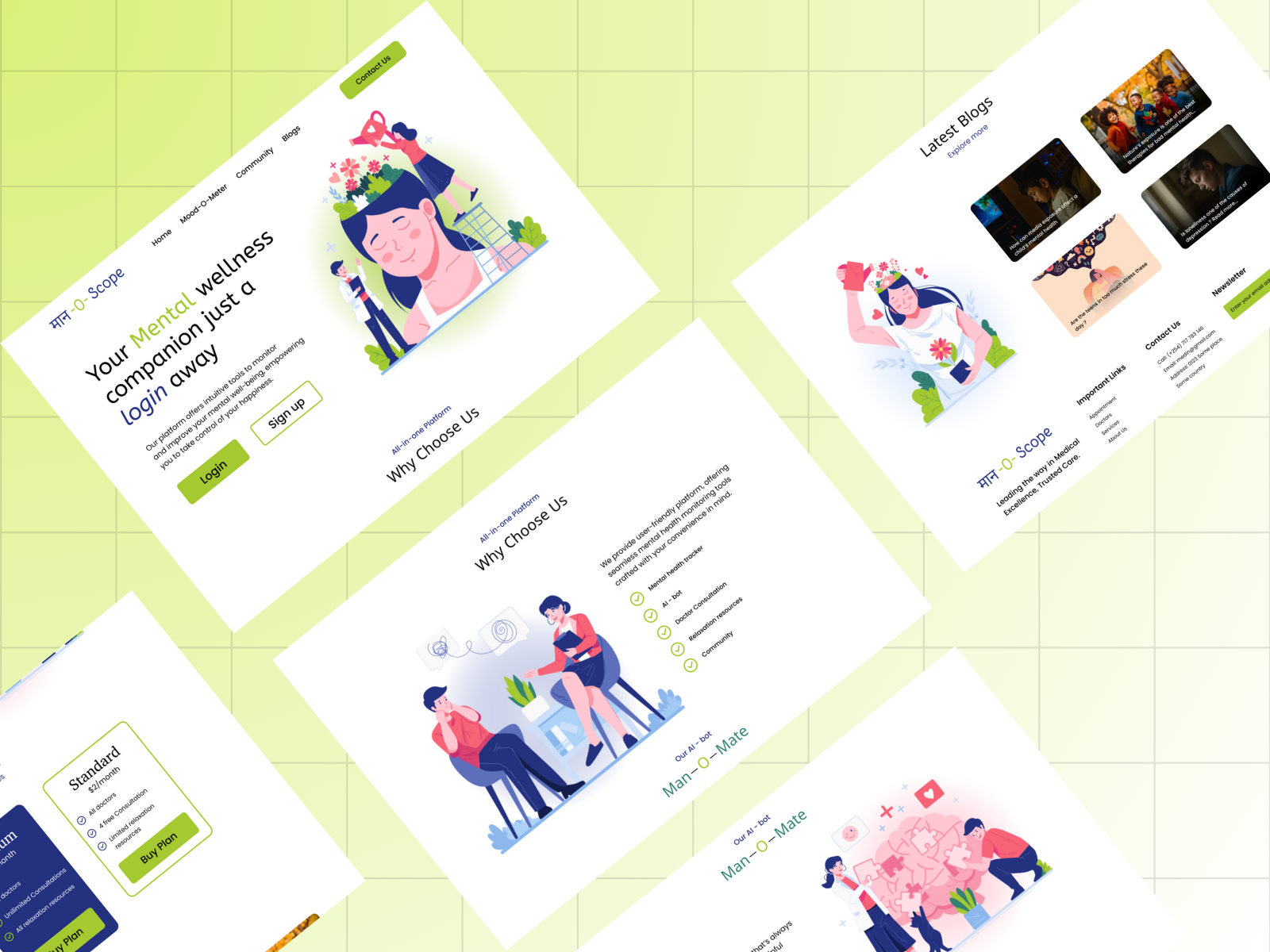 Example of Custom Web & Mobile UI/UX Services