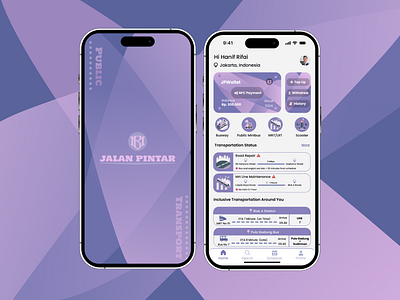 JalanPintar : Public Transportation Management System appdesign applicationdesign design designinspiration innovation mobile app publictransportation ui ux ux design
