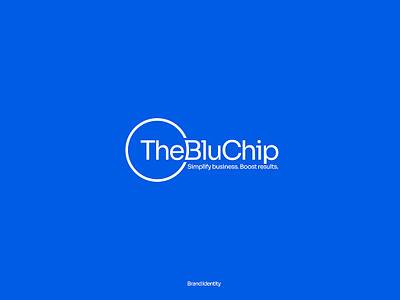 TheBluChip 3d animation branding graphic design logo motion graphics