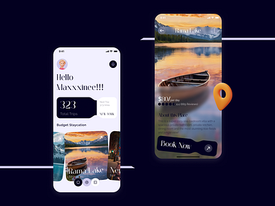 Travel Booking App adventure airbnb app app design map mobile app modern tour tourism travel travel app traveling trip trip planner ui vacation