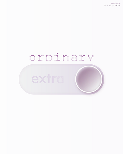 Extra Ordinary branding graphic design minimal