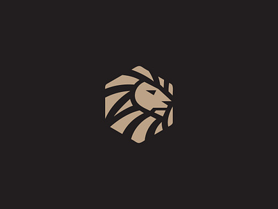 Hexagon-Lion-Logo abstract brand branding company hexa lion logo vector