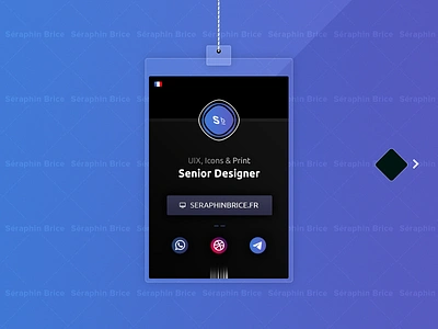 User badge brand branding graphic design icons designer id card illustrator ai patterns photoshop psd print designer rope screws senior designer social media typo typography ubunt ufonts ui ux designer user badge watermark