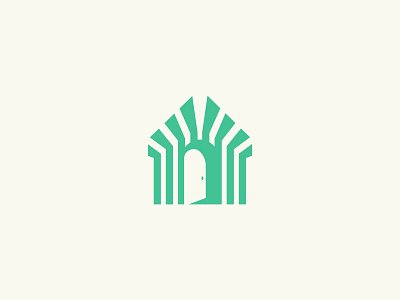 Green House Logo 3d branding business logo design door logo graphic design green house logo house logo illustration leaf logo letter logo logo minimalist logo modern logo monogram logo motion graphics negative space logo tree logo window logo wood logo