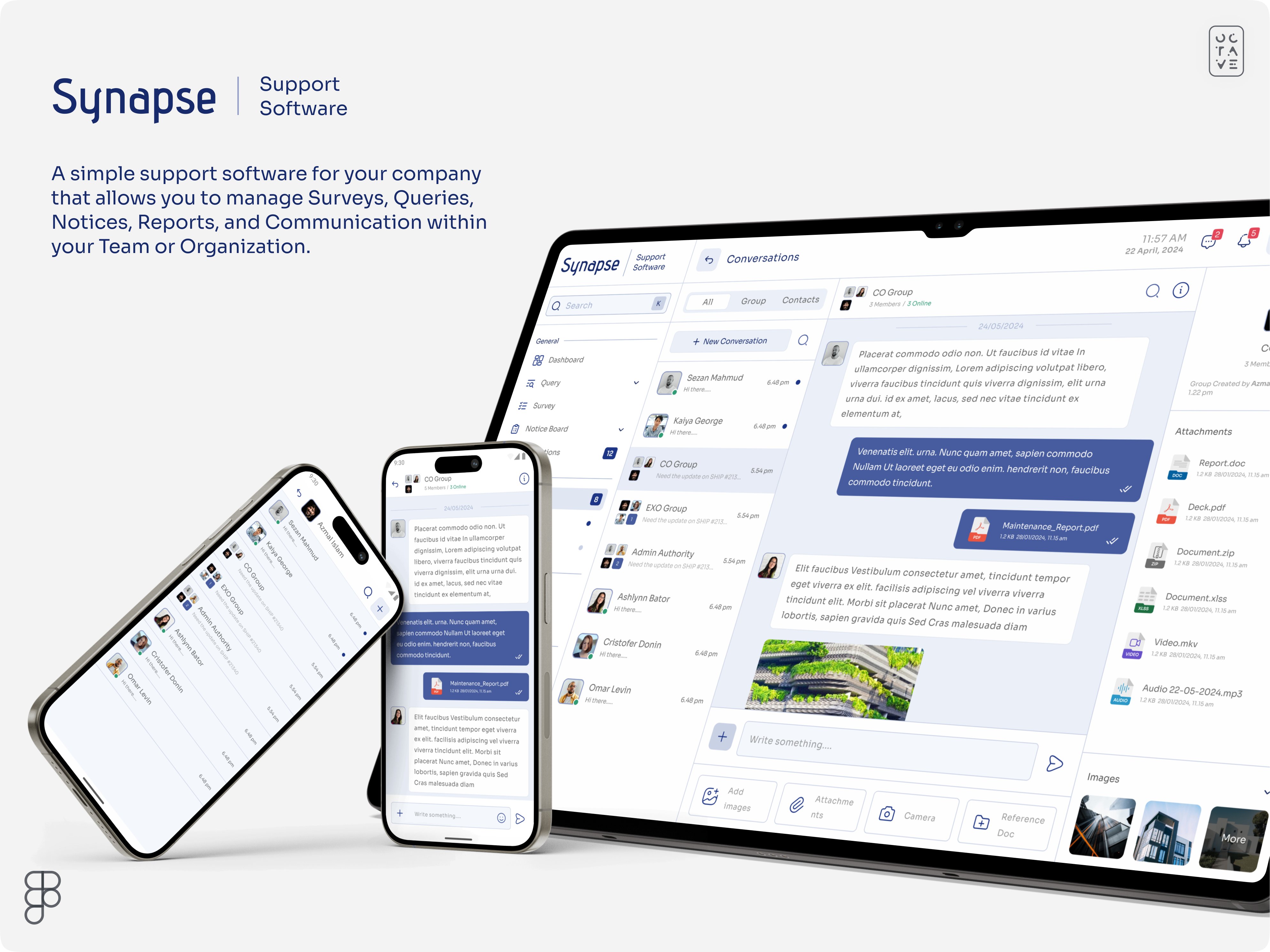 Synapse - Support Software communication software concept message software messaging support software ui ui design uiux ux ux design