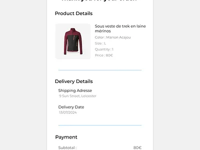 #017 Purchase Receipt 004dailyui dailyui graphic design ui