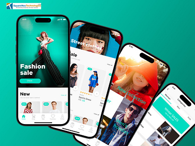 Fashion & Style E Commence Mobile App 3d animation branding dailydesign daraz design designer ecommerance fashion females graphic design logo motion graphics ui
