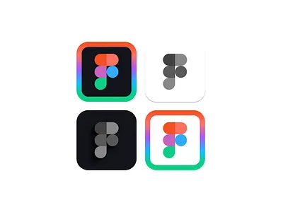 Daily UI - App Icon - Figma Variations