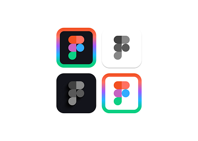 Daily UI - App Icon - Figma Variations