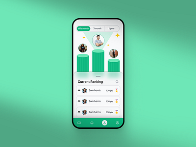 Leaderboards app design app designed interface design ui ui ux ux