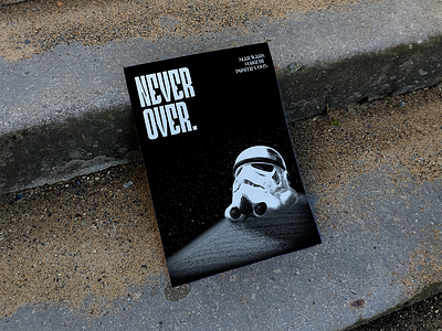 Star Wars | Poster 005 back white dark design graphic design noise poster star wars storm trooper