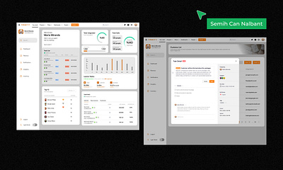 Trinity CRM UI Design ui