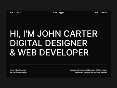 Zenify - Portfolio Framer Template agency agency website dark dark theme framer framer agency framer portfolio framer portfolio template framer template freelancer portfolio template portfolio website responsive design ui web design web designer website website design