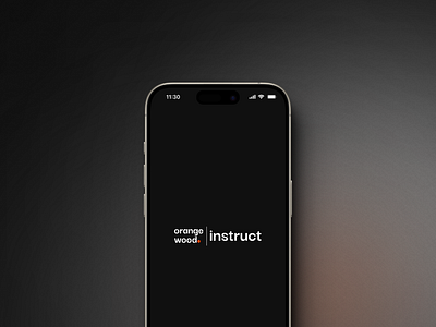 orangewood | instruct (concept design) app design mobile ui