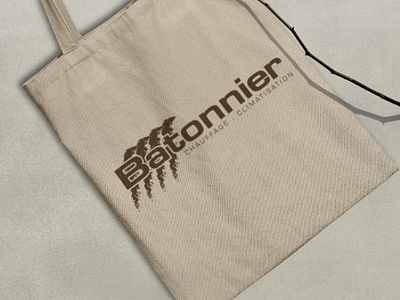 Batonnier - Tote bag bag eco friendly ecoresponsable lin linen natural product sac tote bag