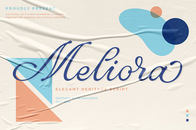 Meliora | Heritage Script typography