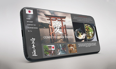 Japan travel app 3d animation branding designer graphic design japan japanes logo motion graphics photoshop travel ui web webdesigner