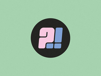 PH - ?! branding illustrator logo typography vector