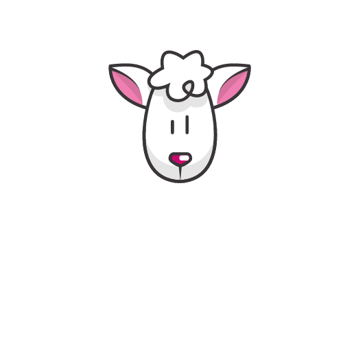 Crochet sheep animation in RIVE animation app character design design illustration mobile mobile animation mobile app mobile design rive sheep splash animation splash screen vector yarn