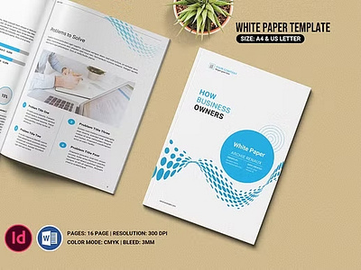 White Paper Template brand authority business white paper content marketing customizable template editable high quality graphics indesign template industry leader lead generation ms word printable professional design seo optimized white paper user friendly layout white paper