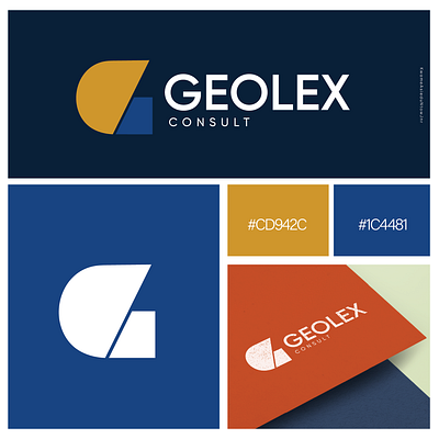 GEOLEX CONSULT branding design logo