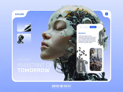 Hero Sections - AI Tools ai concept design figma graphic design hero section landing page ui ui design webdesign webflow