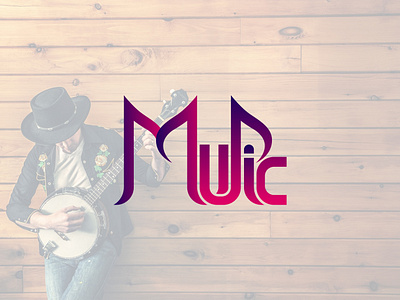 Music Logo - Typography Logo -Logo Design designer hire