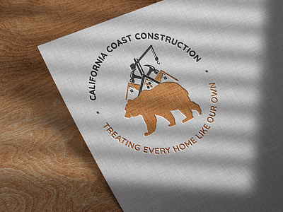 Construction Logo branding graphic design illustration logo vector