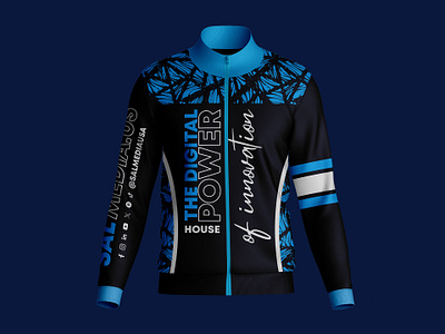 Bomber Jacket Design - Sal Media 3d branding clothing design graphic design hoodie illustration jacket logo mockup ui ux vector