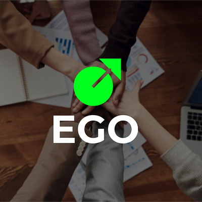 EGO branding graphic design logo