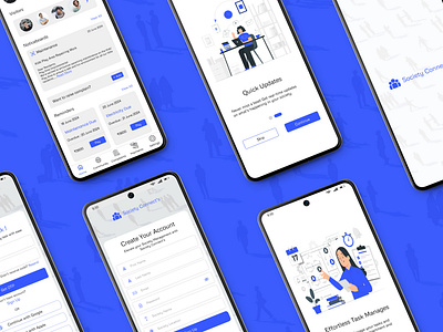 Society Connects - A Society Management Application app branding dailyui design figma graphic design illustration logo typography ui ui design user interface