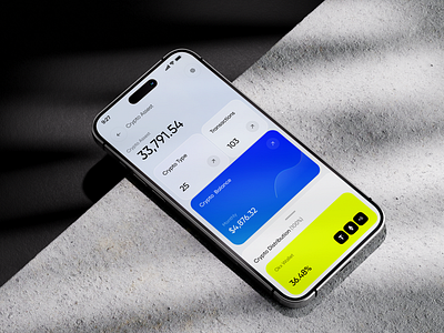 Modern Web 3.0 Wallet - Mobile App(Light-2) app crypto finance mobile moblie product design software ui ux web3