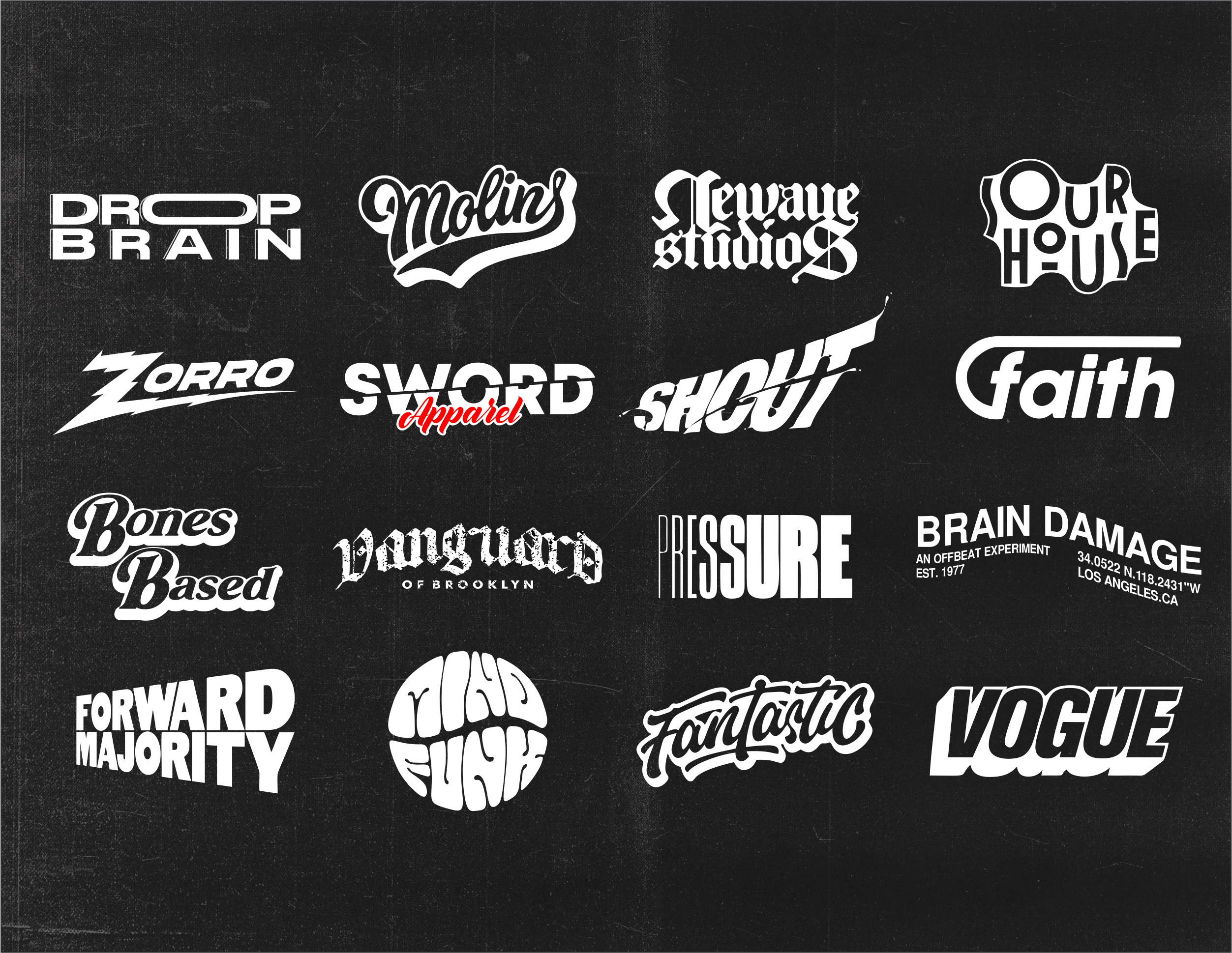 Example of Custom Urban Streetwear Logo Design