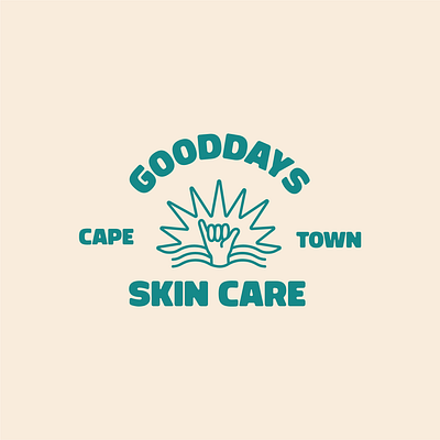 Goodays skin care logo design branding graphic design identitydesign logo logotype typography