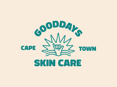 Goodays skin care logo design branding graphic design identitydesign logo logotype typography