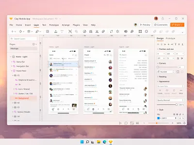 Sketch for Windows app app design design fluent macos sketch vector windows