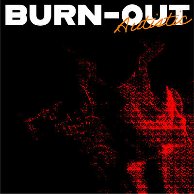 Visual Autistic Burn-Out adobe graphic design illustrator visual