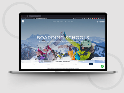 Boarding Schools design webdesign