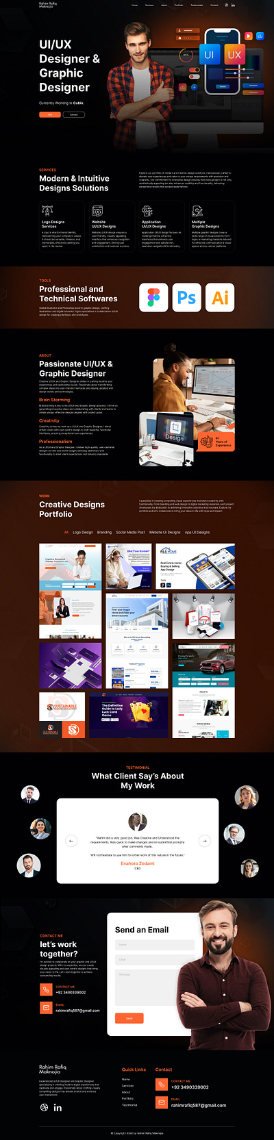 UI/UX Graphic Design Website Landing Page app design figma graphic design ui uiux uiux design web design webflow website design