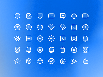 Outline Icons - Lookscout Design System design design system figma icon set icons lookscout outline vector