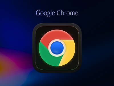 Google Chrome App icon appicon apple icons big sur icons branding google google icons graphic design icon iconography ios icons mac app icon mac os ui