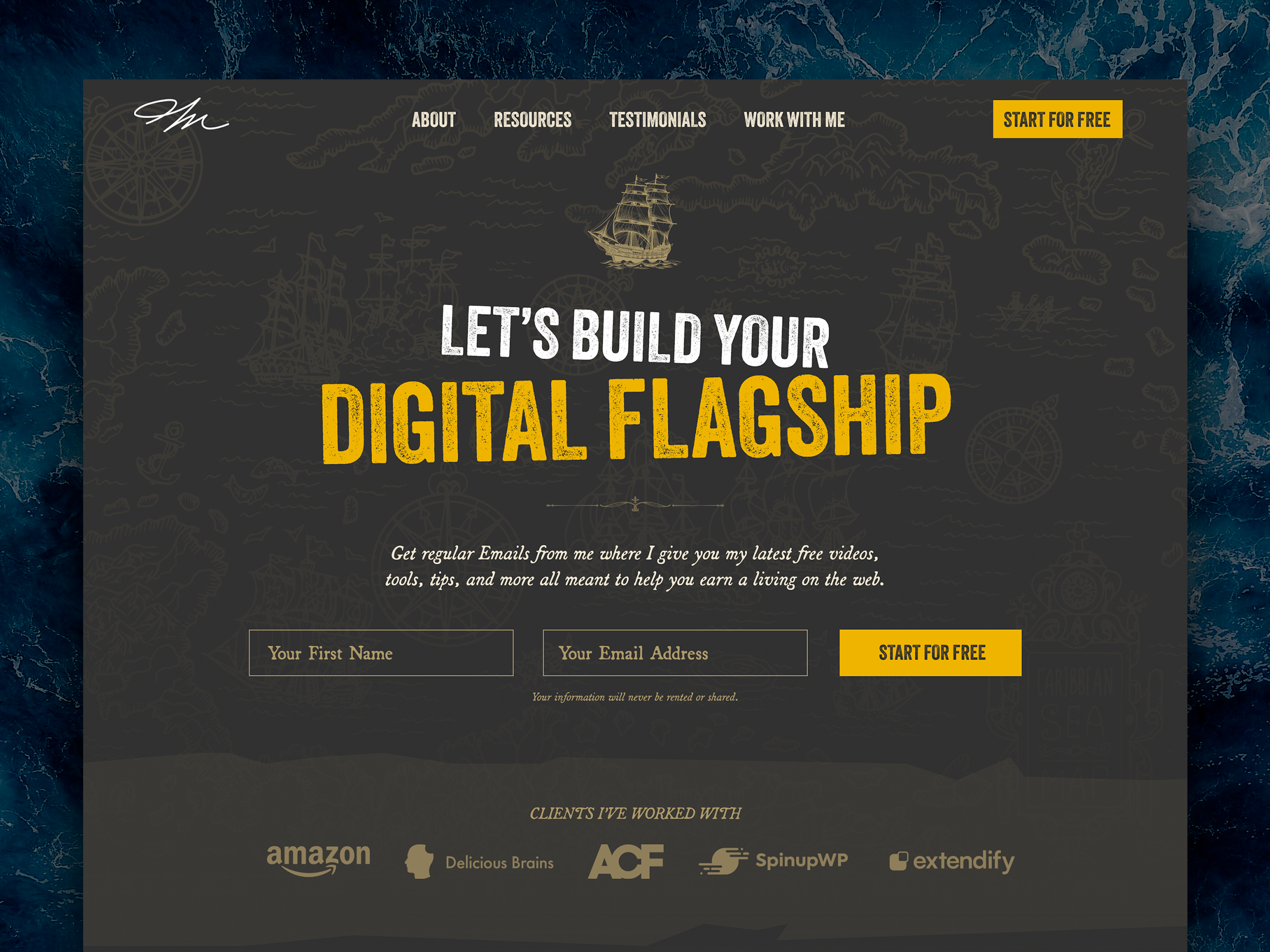 Example of Conversion‑Centered Landing Page Design