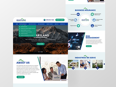 Insurance website design insurence ui ui design ux ux design