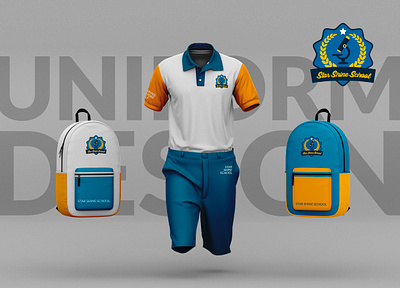 School Uniform Design & Branding 3d branding design graphic design illustration logo mockup ui ux vector