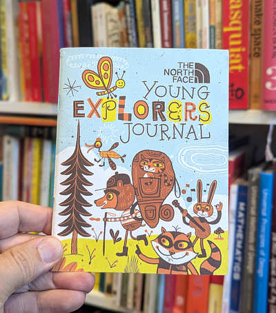 The North Face Young Explorers Journal childrenillustration illustration kids nate williams