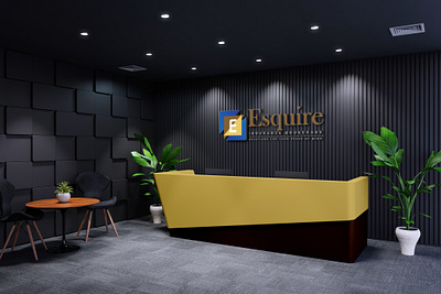 Branding - Esquire Insurance Brokerage 3d branding design graphic design illustration logo mockup ui ux vector