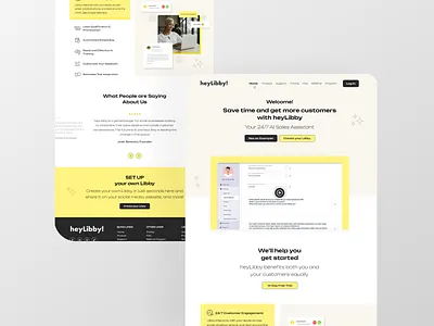 AI startup landing page Ui design ai landing page ui desing ui ui design ux design